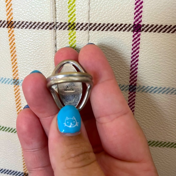 VINTAGE TURQUOISE RING - Picture 2 of 6